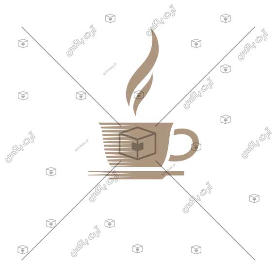 طرح اختصاصی لوگوی کافی‌شاپ