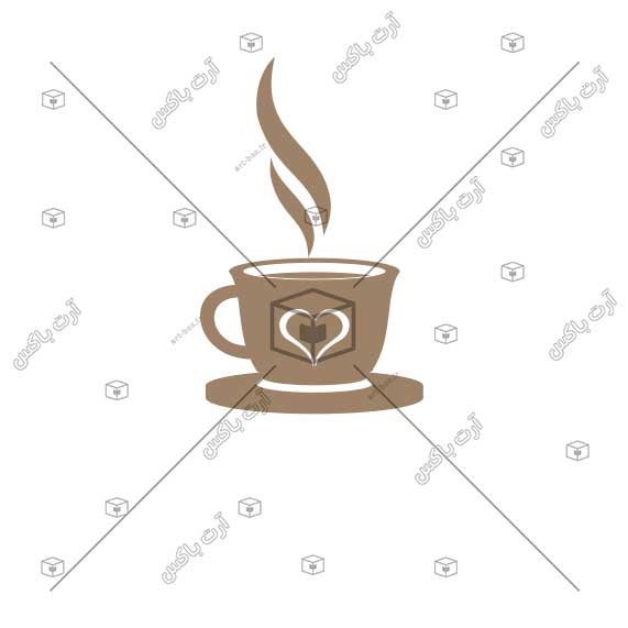 دانلود فایل psd لوگوی کافی‌شاپ اختصاصی