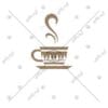 طرح آنلاین لوگوی فتوشاپی کافی‌شاپ