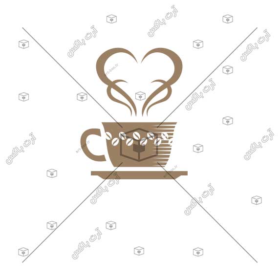 طرح برند و لوگوی اختصاصی کافی‌شاپ