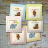 کارت تشکر طرح حیوانات سیرک