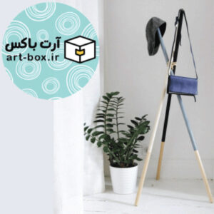 یک جالباسی فوق‌العاده زیبا و ساده، ایده بگیرید و بسازید