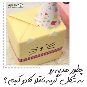 چجوری هدیه رو به شکل گربه ناقلا کادو کنیم؟