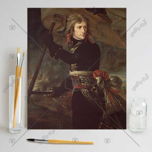 frame_paint_003_1_art-box.ir تابلوی نقاشی ناپلئون بناپارت اثر Antoine-Jean Gros