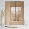 تابلوی نقاشی پنجره رو به پارک اثر Caspar David Friedrich