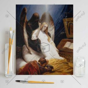 تابلوی نقاشی فرشته مرگ اثر Horace Vernet