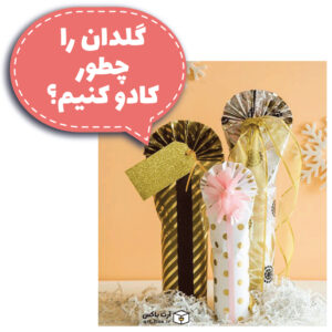گلدان رو چطور کادو کنیم؟