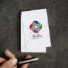 لوگو رنگی متقارن دایره‌ای
