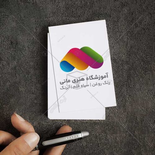 لوگو رنگی و شاد ساده