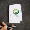 لوگو ساده دایره‌ای متقارن