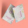 کارت ویزیت طرح عمودی فانتزی