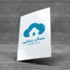 لوگو آژانس مسکن طرح خونه و ابر