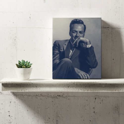 عکس فاینمن جوان | تخته  شاسی