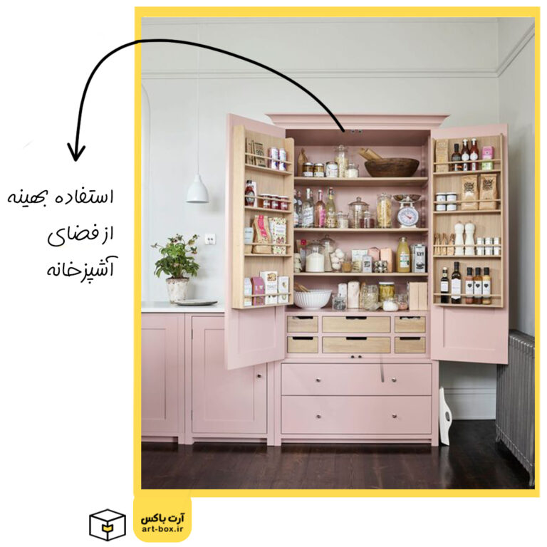 استفاده درست از فضای آشپزخانه
