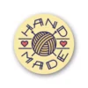 برچسب دایره طرح HAND MADE