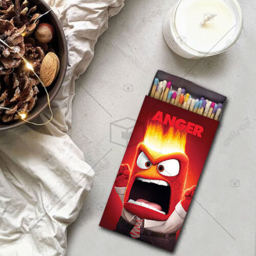 کبریت طرح anger - inside out