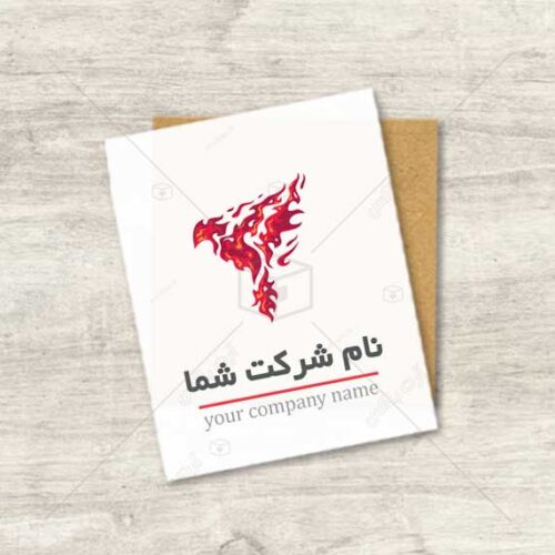 دانلود لوگو طرح ققنوس