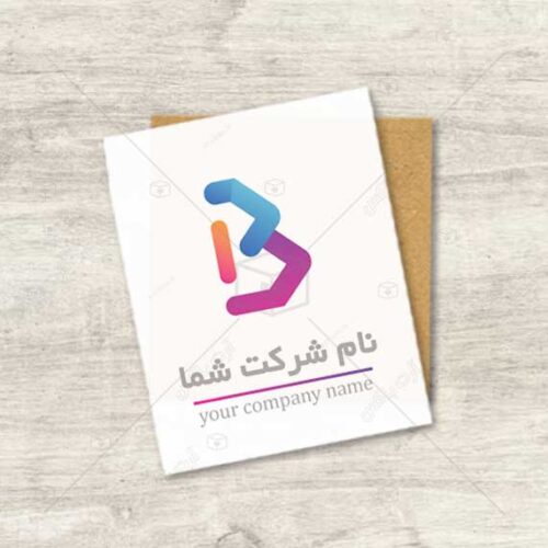 دانلود لوگوی رنگی حرف B