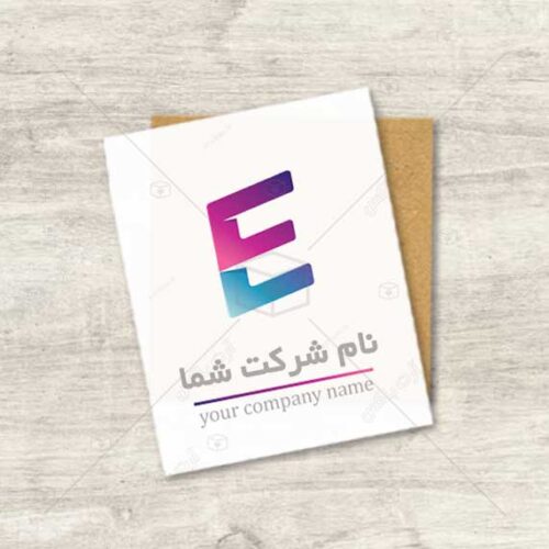 دانلود لوگوی آماده وکتور حرف E