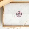 برچسب دایره تشکر از خرید مجموعه ۷۰ عددی طرح قلب