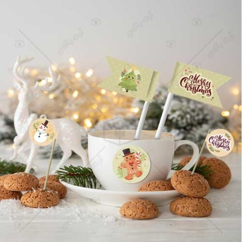 پکیج کامل تم کریسمس طرح جینجر