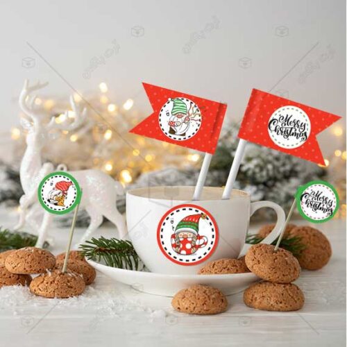 پکیج کامل تم کریسمس طرح کیوت